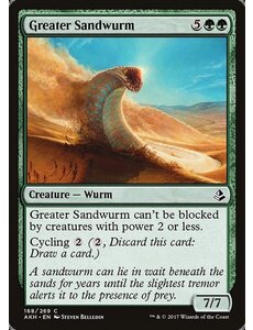 Magic: The Gathering Greater Sandwurm (168) Lightly Played