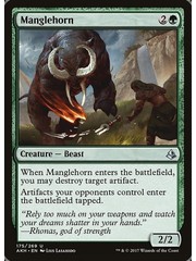 Magic: The Gathering Manglehorn (175) Moderately Played