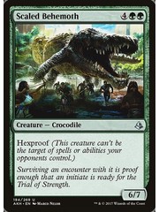 Magic: The Gathering Scaled Behemoth (184) Lightly Played