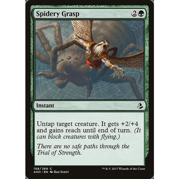 Magic: The Gathering Spidery Grasp (188) Lightly Played