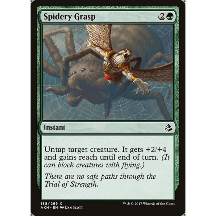 Magic: The Gathering Spidery Grasp (188) Lightly Played