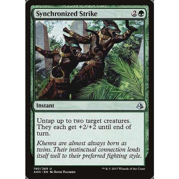 Magic: The Gathering Synchronized Strike (190) Lightly Played