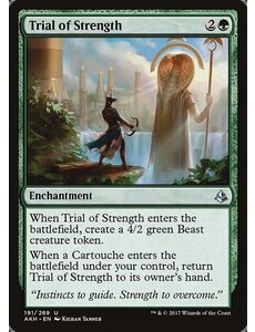 Magic: The Gathering Trial of Strength (191) Lightly Played