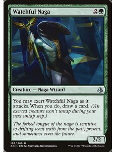 Magic: The Gathering Watchful Naga (193) Moderately Played
