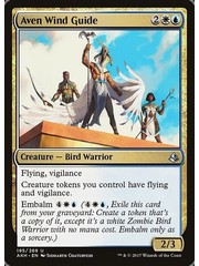 Magic: The Gathering Aven Wind Guide (195) Lightly Played