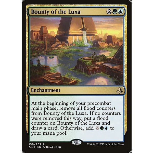 Magic: The Gathering Bounty of the Luxa (196) Moderately Played