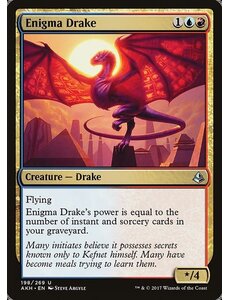 Magic: The Gathering Enigma Drake (198) Lightly Played
