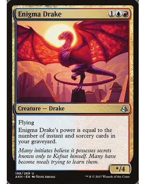 Magic: The Gathering Enigma Drake (198) Lightly Played