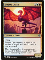Magic: The Gathering Enigma Drake (198) Lightly Played Foil