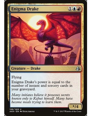 Magic: The Gathering Enigma Drake (198) Near Mint