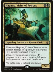Magic: The Gathering Hapatra, Vizier of Poisons (199) Lightly Played