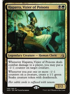 Magic: The Gathering Hapatra, Vizier of Poisons (199) Near Mint