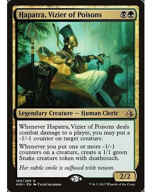 Magic: The Gathering Hapatra, Vizier of Poisons (199) Near Mint