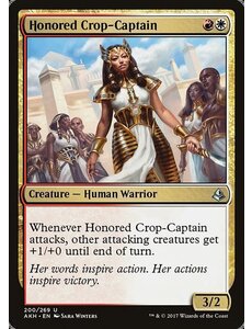 Magic: The Gathering Honored Crop-Captain (200) Damaged