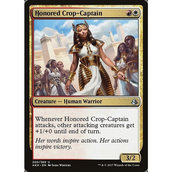 Magic: The Gathering Honored Crop-Captain (200) Damaged