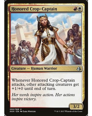Magic: The Gathering Honored Crop-Captain (200) Lightly Played