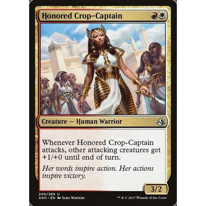 Magic: The Gathering Honored Crop-Captain (200) Lightly Played
