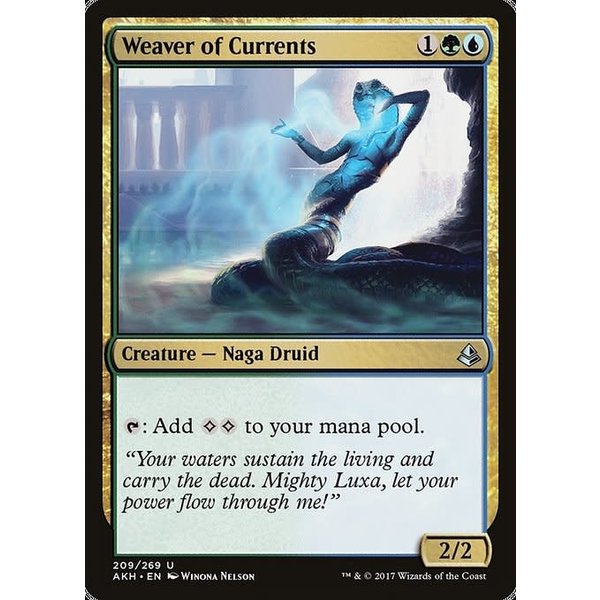 Magic: The Gathering Weaver of Currents (209) Lightly Played