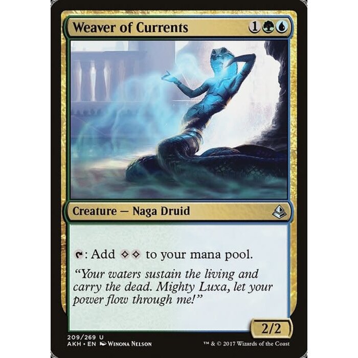 Magic: The Gathering Weaver of Currents (209) Near Mint