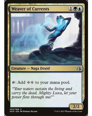 Magic: The Gathering Weaver of Currents (209) Lightly Played Foil