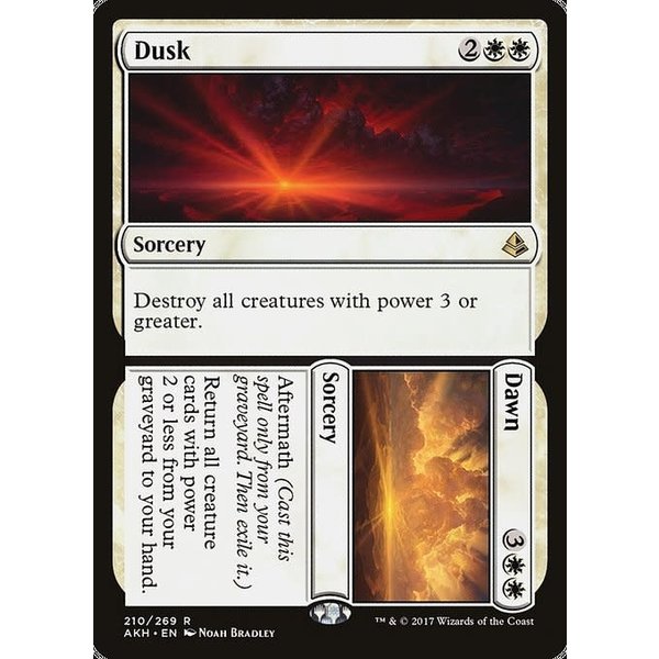 Magic: The Gathering Dusk // Dawn (210) Lightly Played