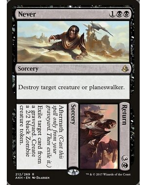 Magic: The Gathering Never // Return (212) Lightly Played