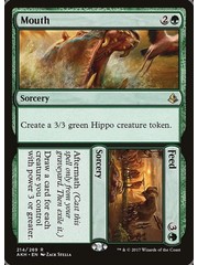 Magic: The Gathering Mouth // Feed (214) Lightly Played Foil