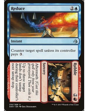 Magic: The Gathering Reduce // Rubble (216) Lightly Played Foil