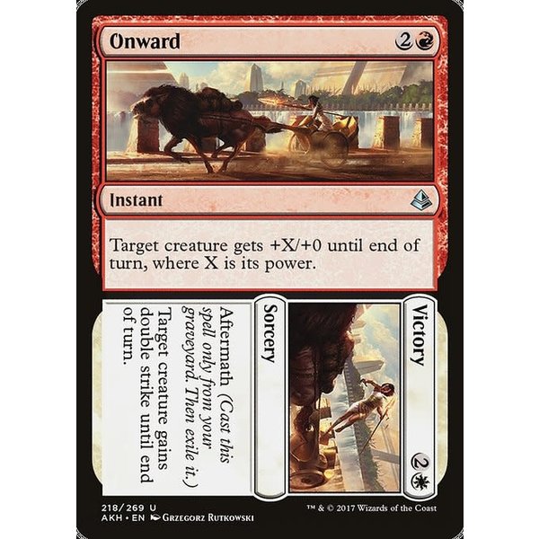 Magic: The Gathering Onward // Victory (218) Lightly Played