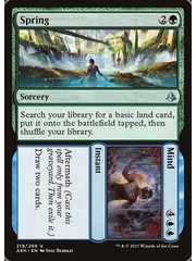 Magic: The Gathering Spring // Mind (219) Lightly Played
