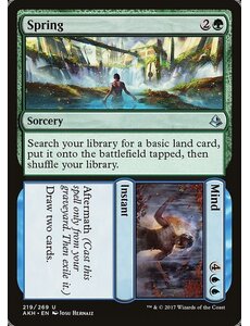 Magic: The Gathering Spring // Mind (219) Lightly Played
