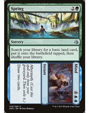 Magic: The Gathering Spring // Mind (219) Lightly Played
