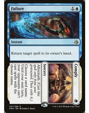 Magic: The Gathering Failure // Comply (221) Damaged