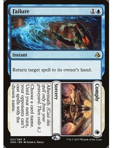 Magic: The Gathering Failure // Comply (221) Moderately Played Foil
