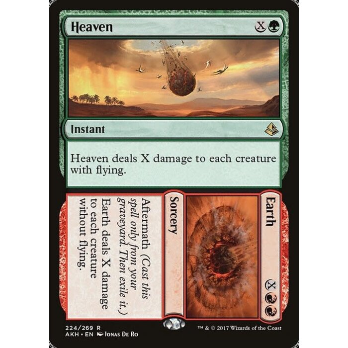 Magic: The Gathering Heaven // Earth (224) Lightly Played