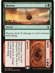 Magic: The Gathering Heaven // Earth (224) Moderately Played Foil