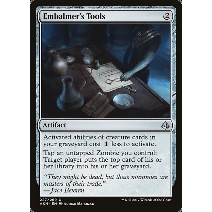 Magic: The Gathering Embalmer's Tools (227) Near Mint