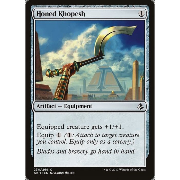 Magic: The Gathering Honed Khopesh (230) Near Mint