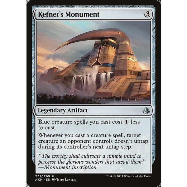 Magic: The Gathering Kefnet's Monument (231) Moderately Played