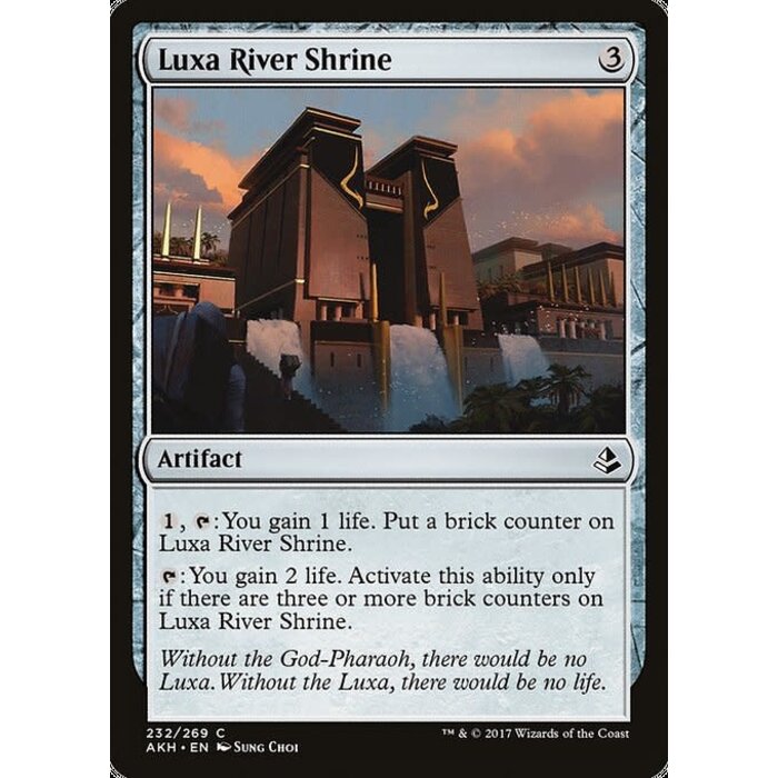 Magic: The Gathering Luxa River Shrine (232) Lightly Played