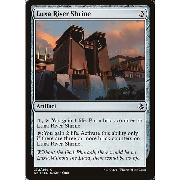 Magic: The Gathering Luxa River Shrine (232) Moderately Played