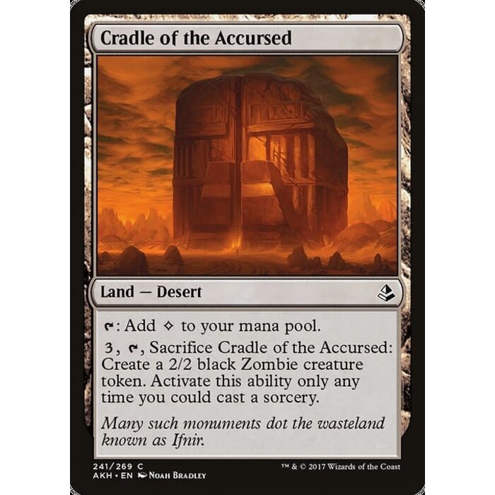 Magic: The Gathering Cradle of the Accursed (241) Lightly Played