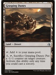 Magic: The Gathering Grasping Dunes (244) Lightly Played