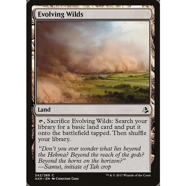 Magic: The Gathering Evolving Wilds (242) Damaged