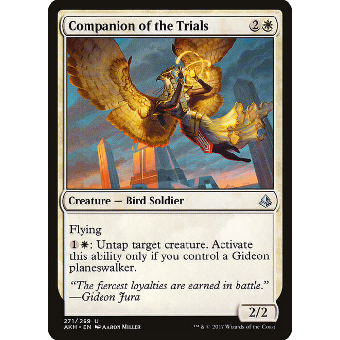 Magic: The Gathering Companion of the Trials (271) Moderately Played