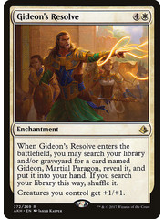Magic: The Gathering Gideon's Resolve (272) Moderately Played