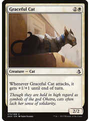 Magic: The Gathering Graceful Cat (273) Moderately Played