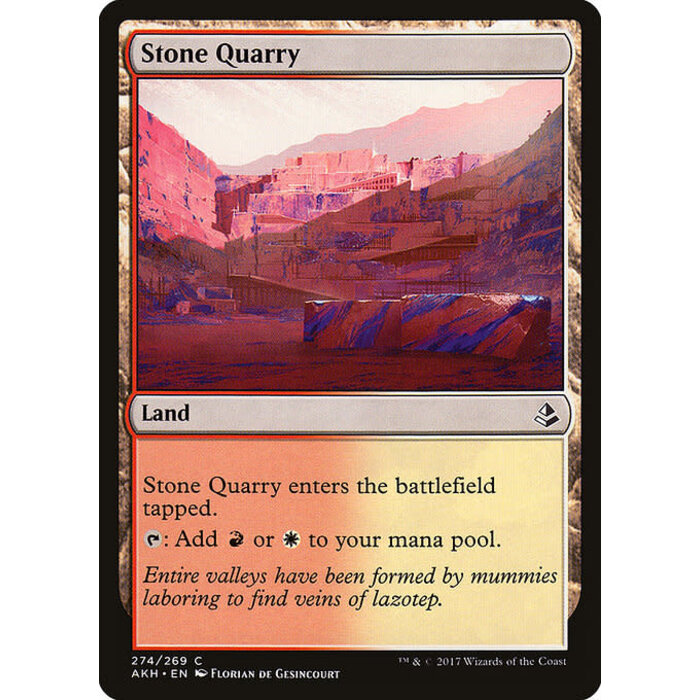 Magic: The Gathering Stone Quarry (274) Lightly Played