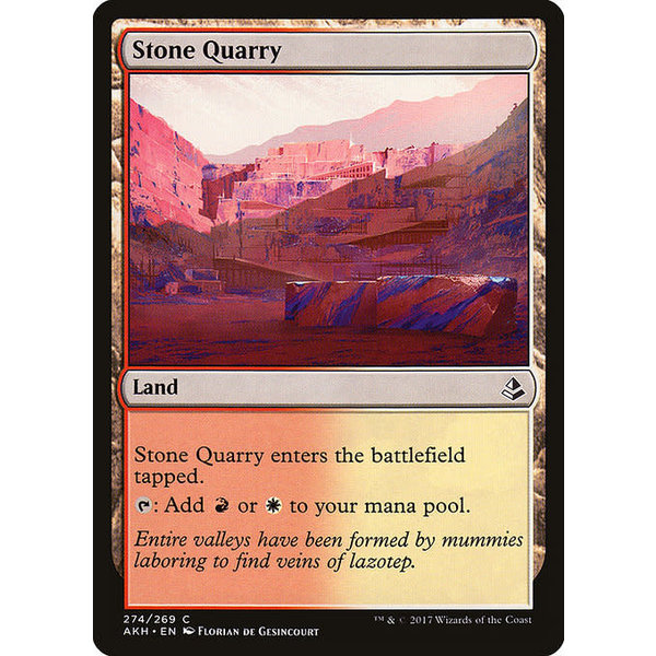 Magic: The Gathering Stone Quarry (274) Moderately Played