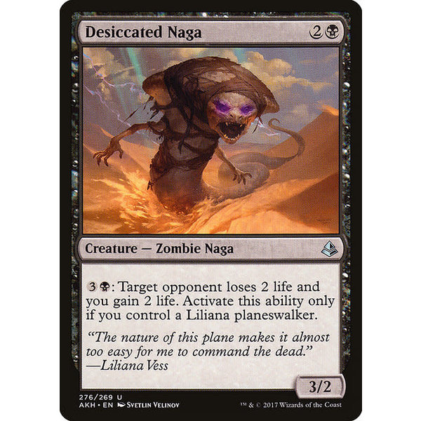 Magic: The Gathering Desiccated Naga (276) Moderately Played